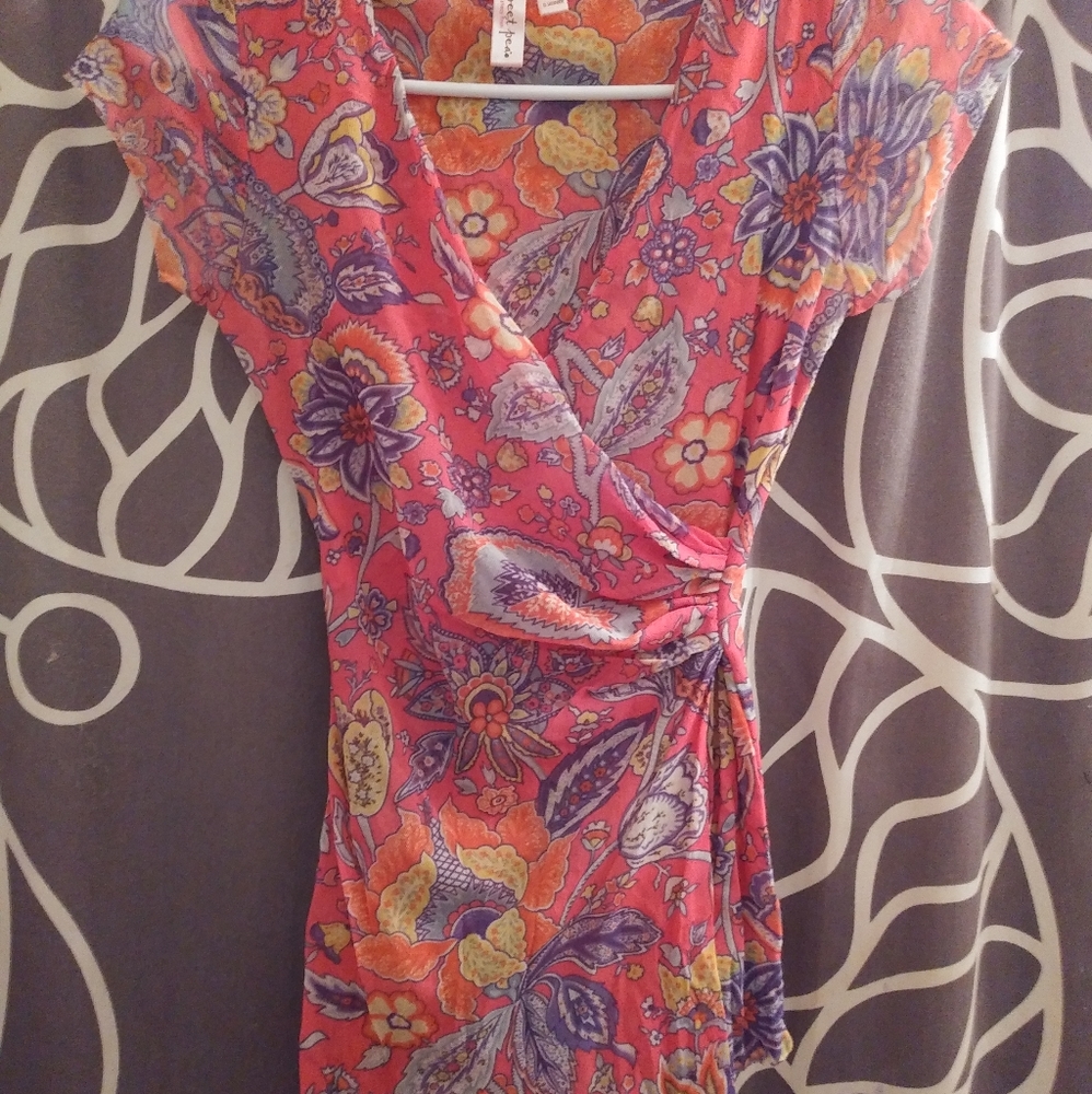 Sweet pea mesh top sz s